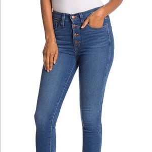 Madewell Button Front Jeans